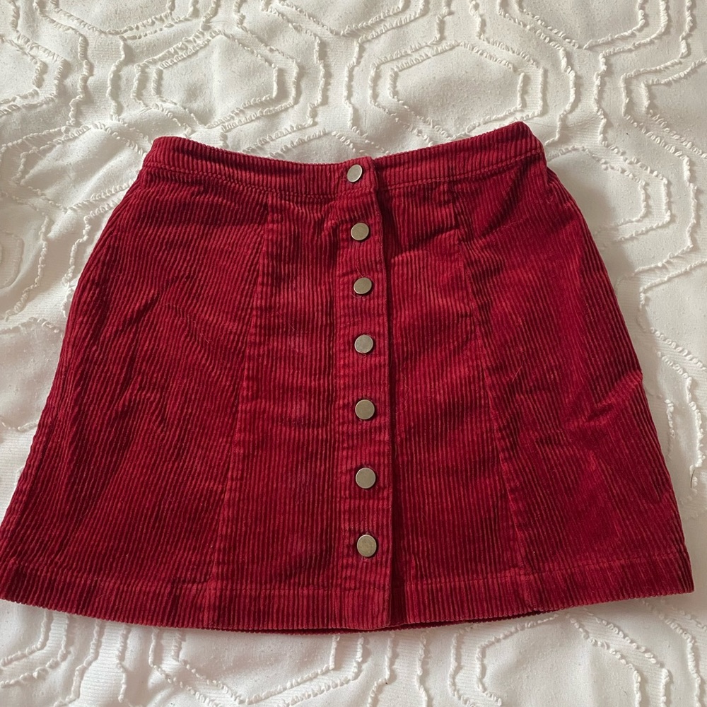 Button Up Skirt